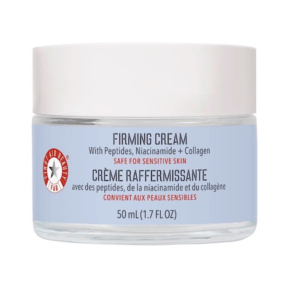 First Aid Beauty Firming Cream with Peptides Niacinimide Collagen 1.7 Oz NIB - Picture 1 of 7